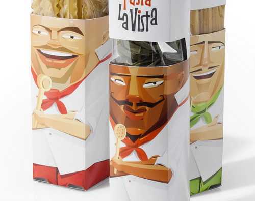 意大利,Pasta la vista,通心粉,创意,包装