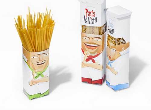 意大利,Pasta la vista,通心粉,创意,包装