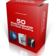 PhotoShop包装效果图生成动作(50款)